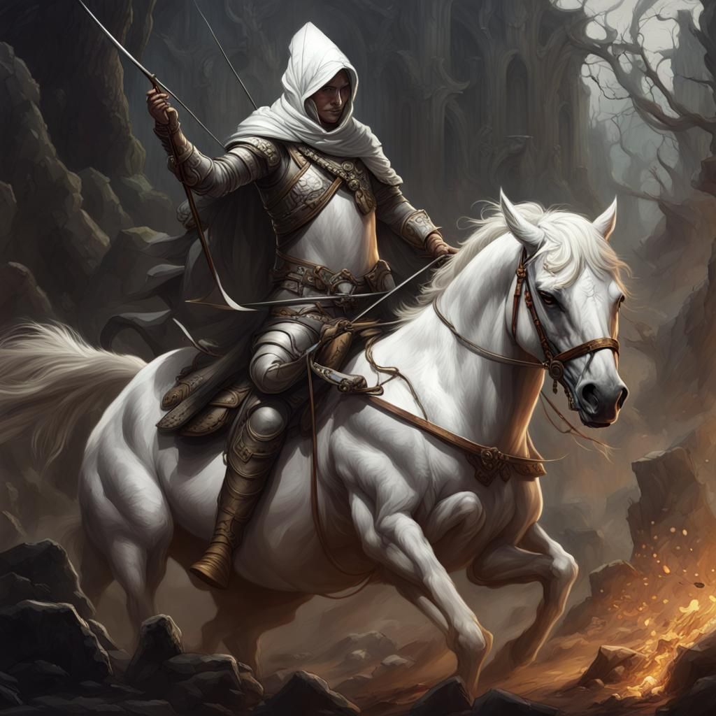 Horseman of Conquest: Dark Fantasy Concept Art