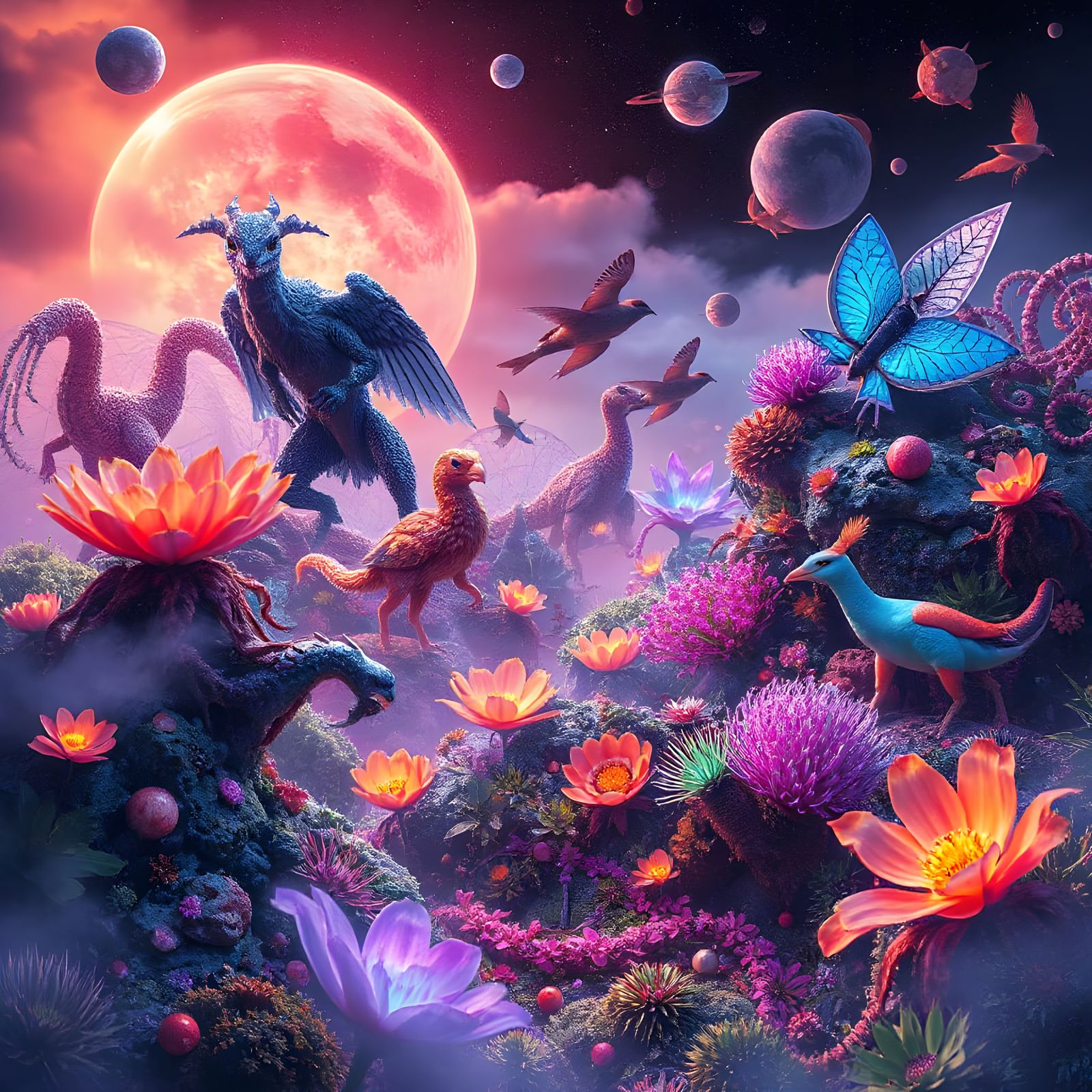 Wildlife Diversification in Harmony