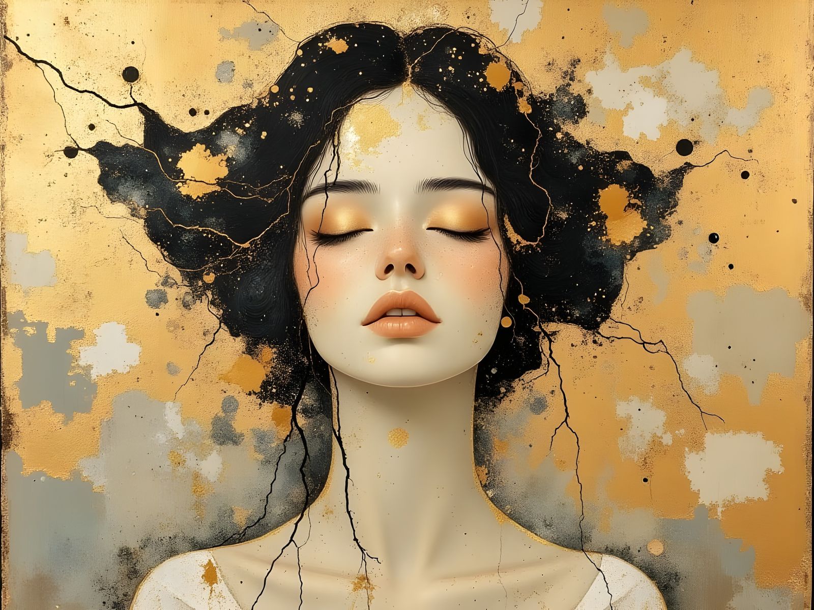 Ethereal Beauty in a Dreamlike State