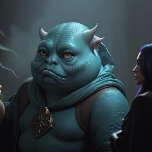 Jabba the Hutt (Prompt and Model Test)