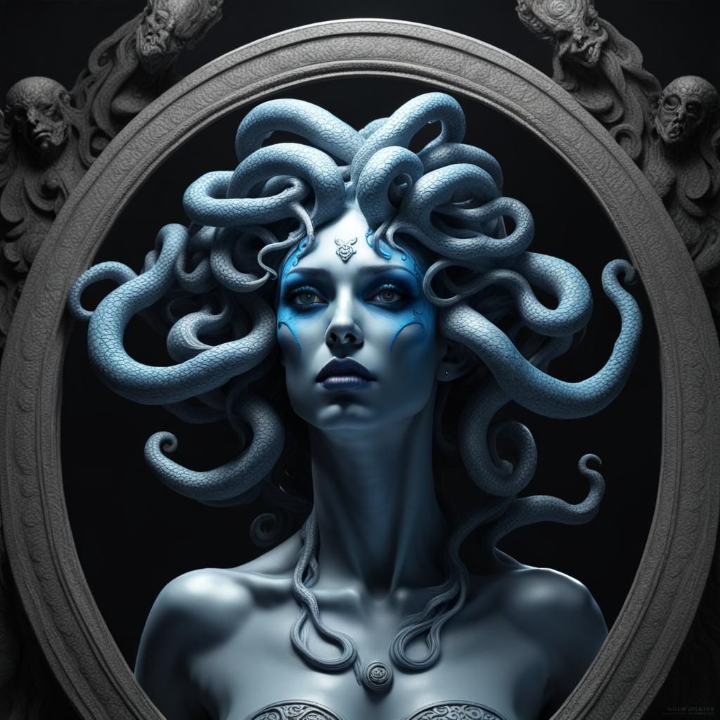 Medusa's Gaze: A Dark Fantasy Masterpiece
