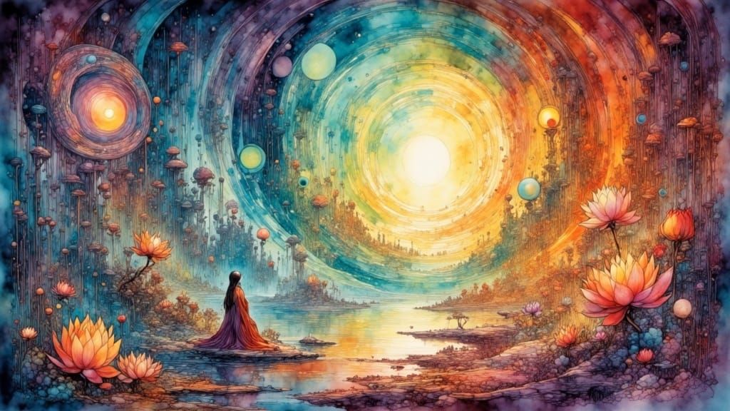 Burning, Melting, Dissolving, Animus, Fultus, Salus and God said "Let there be Light"!