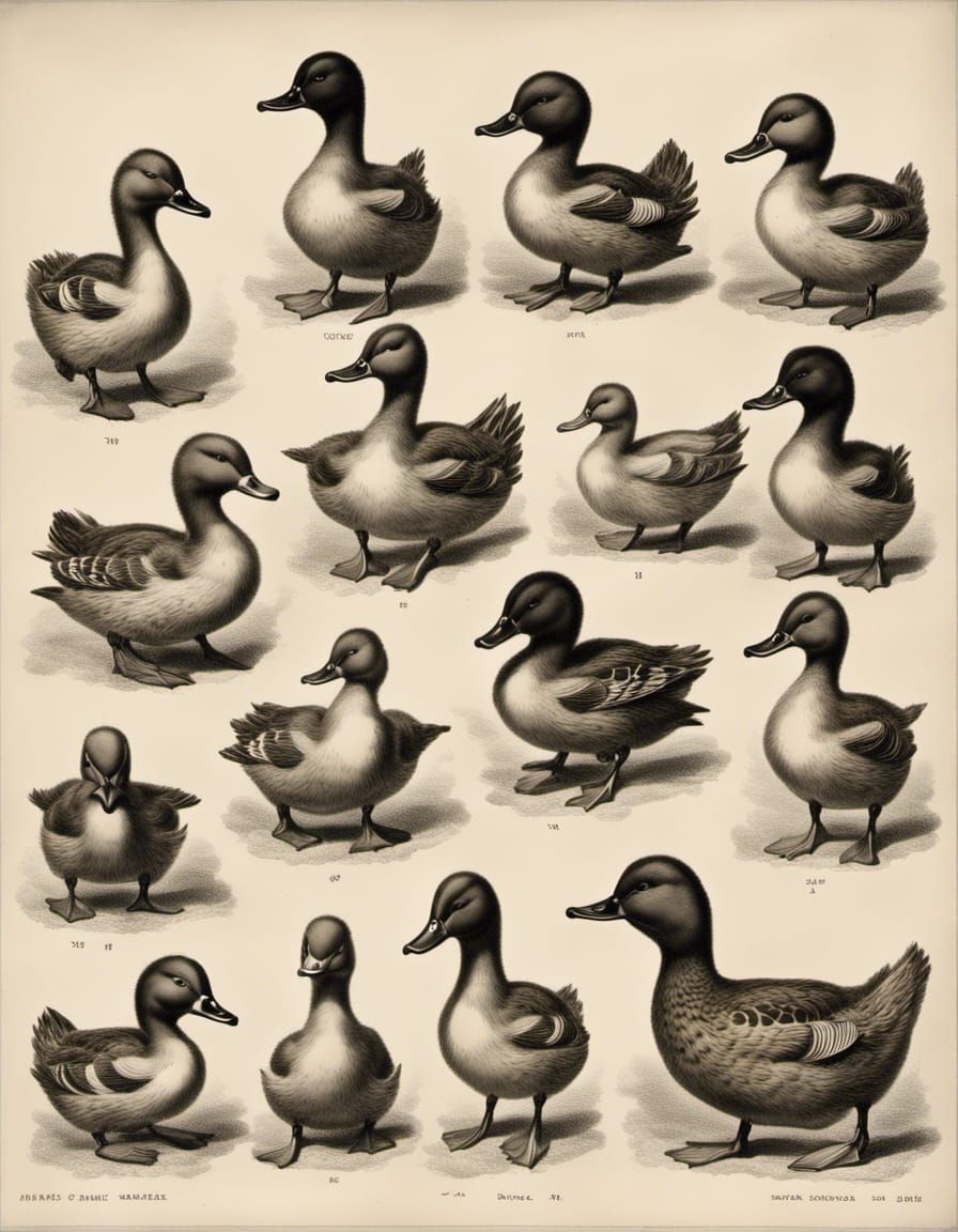 Stylized Duck Illustration
