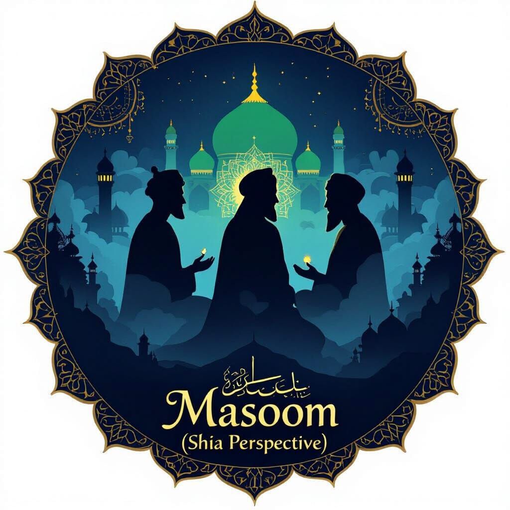 Mystical Glowing Figures in Ethereal Mist