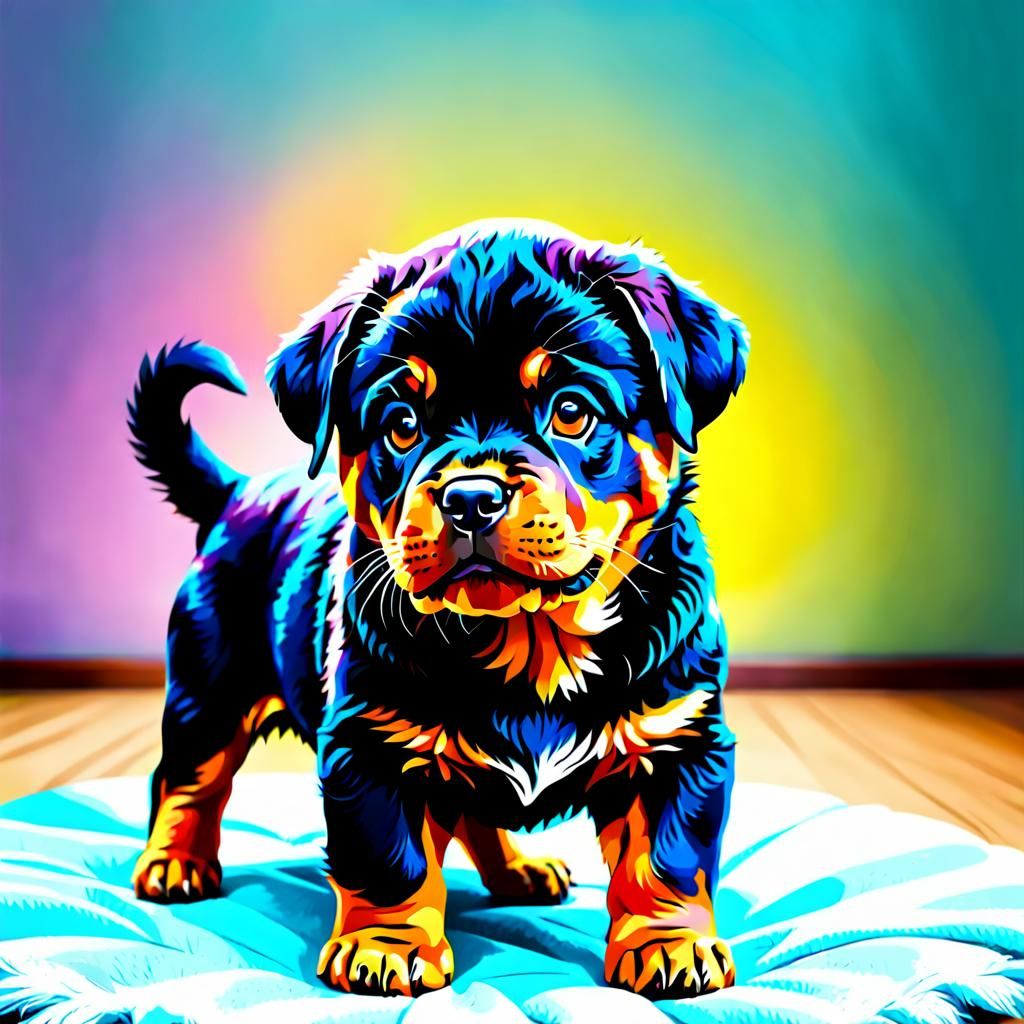 Baby Rottweiler