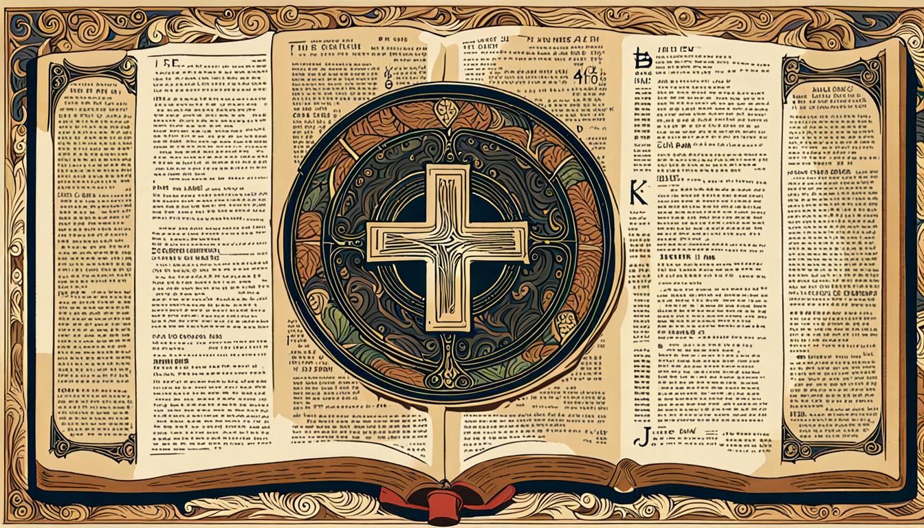 Vintage Bible Study Still Life