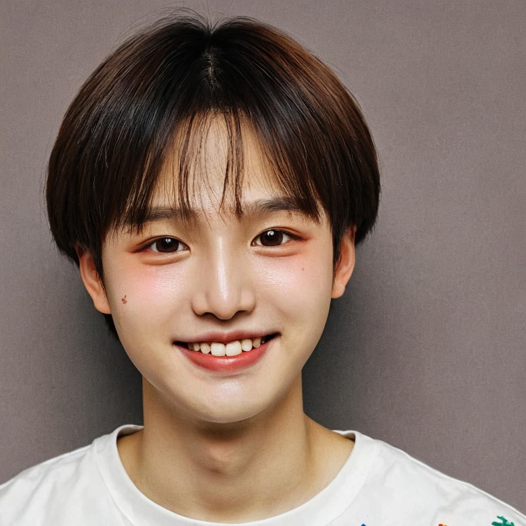 Vibrant Oil Portrait of a Young Man