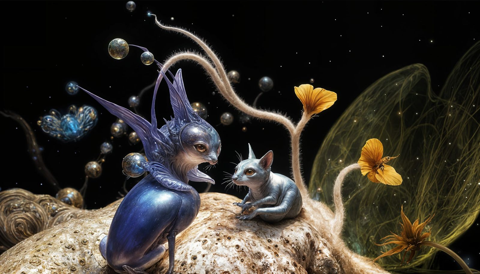 Exquisite Alien Life Forms in Magical Realism