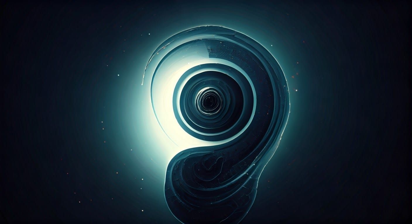 Futuristic Impressionism: Cosmic Warp Painting