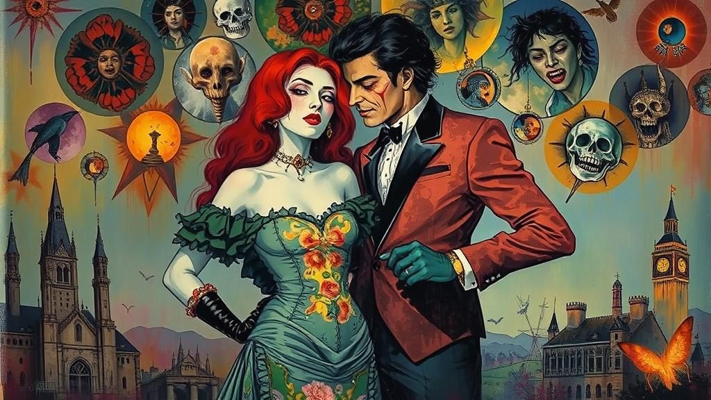 Vampires in Love: A Graphic Score in Afrofuturist Style