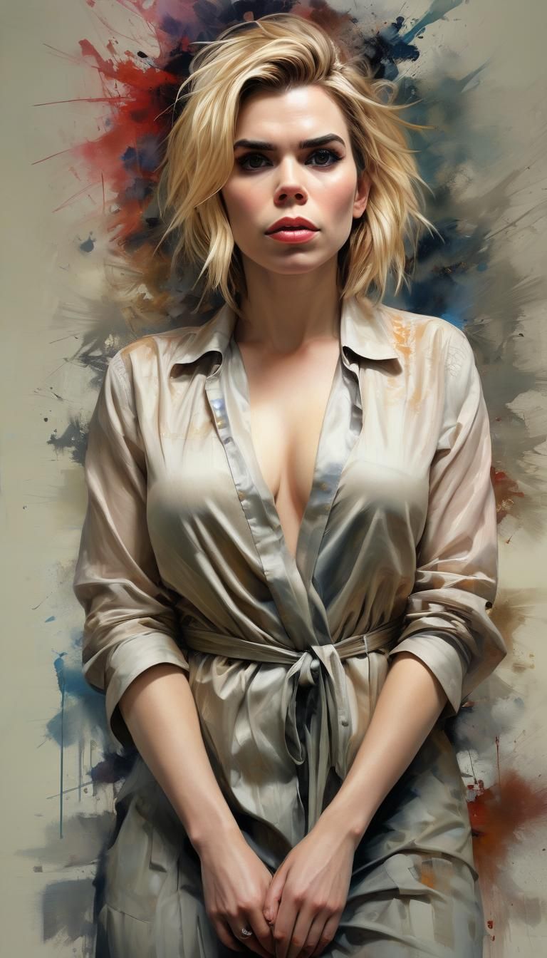 Detailed Portrait Inspired by Fine Art Masters