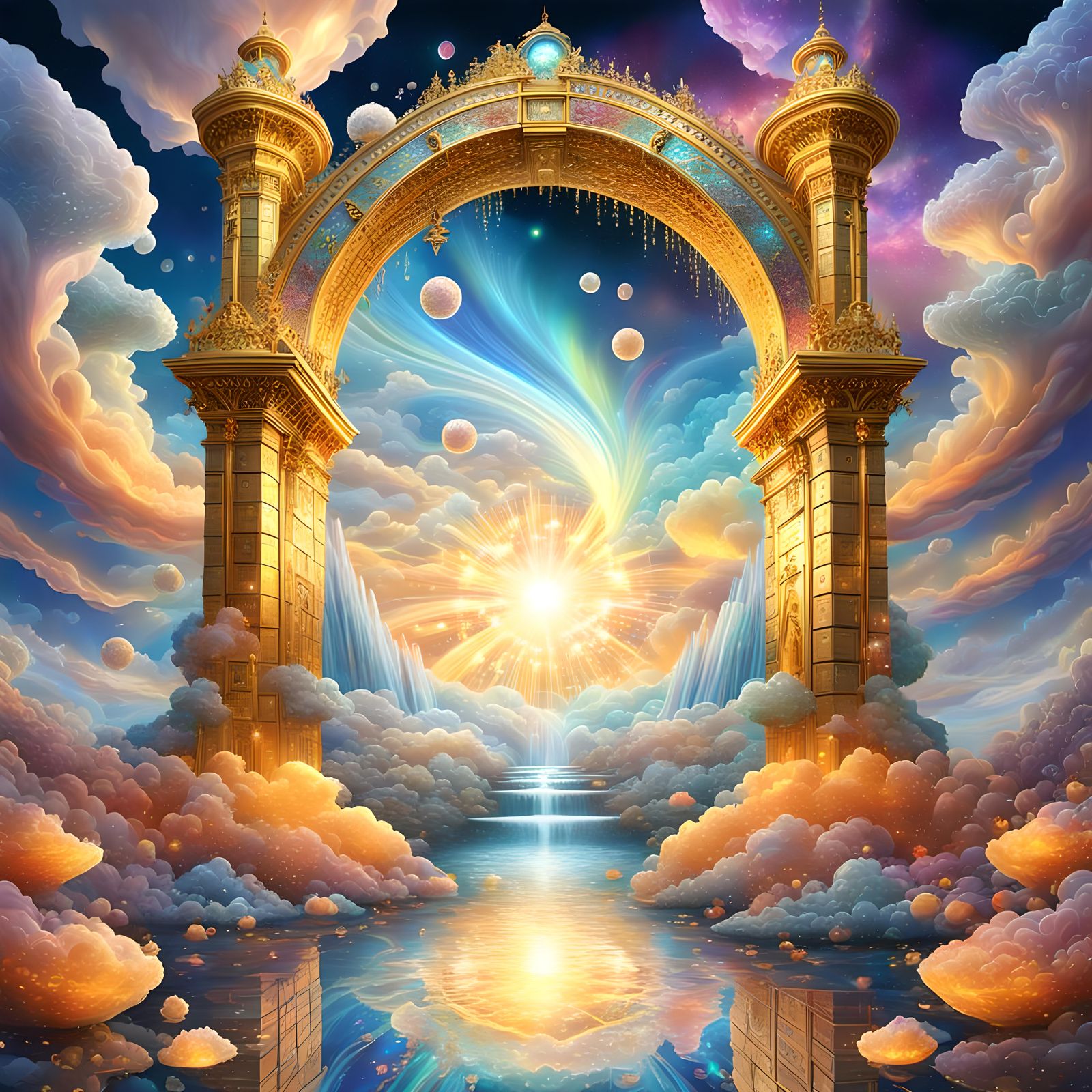 Gates of Heaven: A Mother-of-Pearl Masterpiece