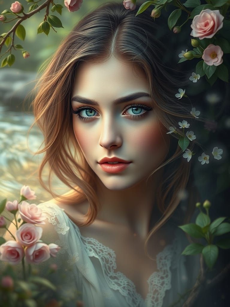 Ethereal Beauty in a Dreamlike Landscape