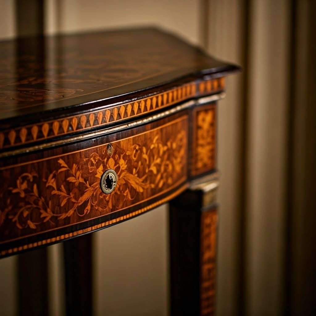 Elegantly Crafted 18th Century-Inspired Display Cabinet in W...