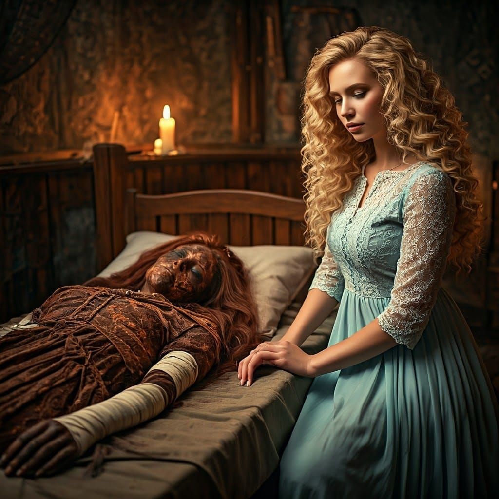 Ethereal Princess in Monastery Hospital