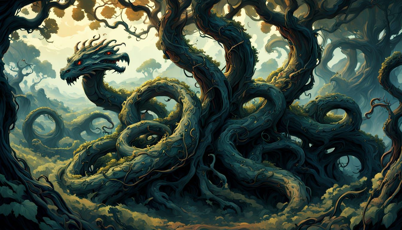 Surreal Vineyard Dreamscape in Dreamcore Art Style