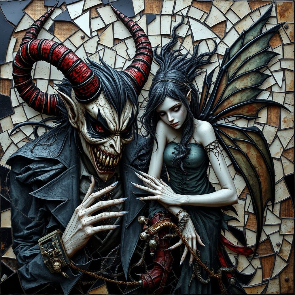 Monster Mosaic Forgot about the time change and missed it!!