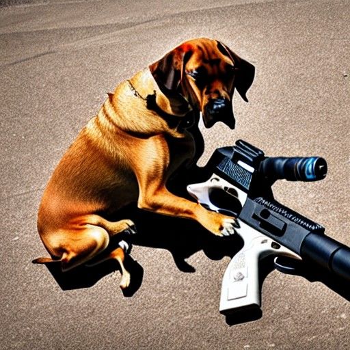Sniper dog