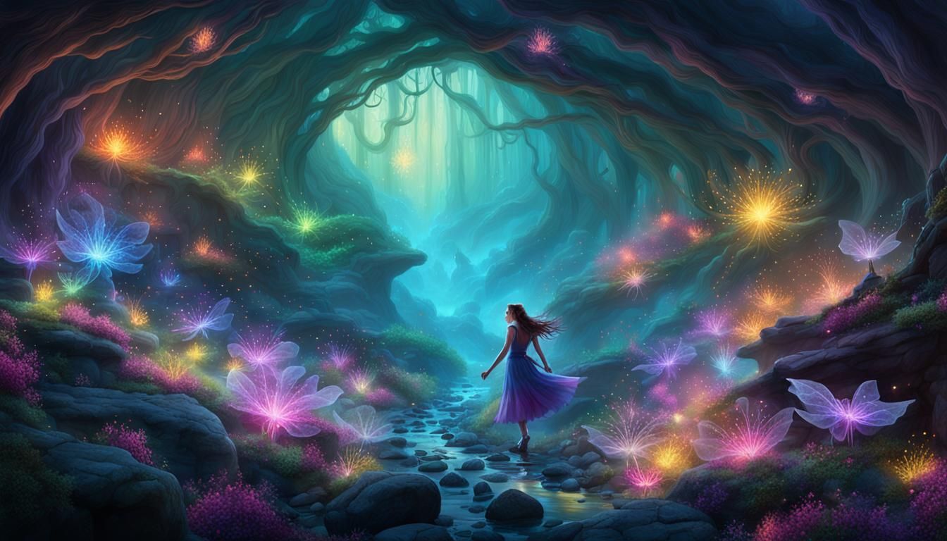 Ethereal Rave Cave: A Pursuit of Iridescent Faeries