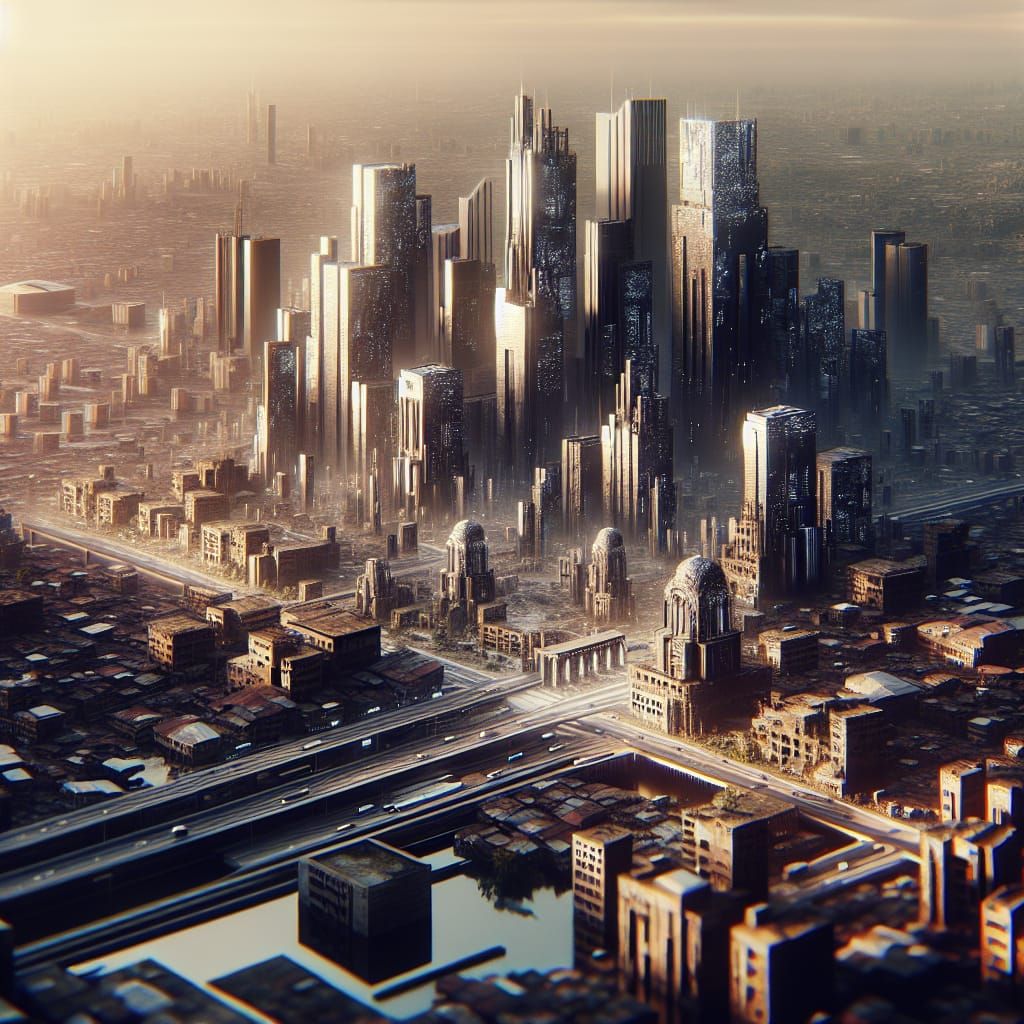 Lagos, Nigeria 2050: A Hyperrealistic Future Vision