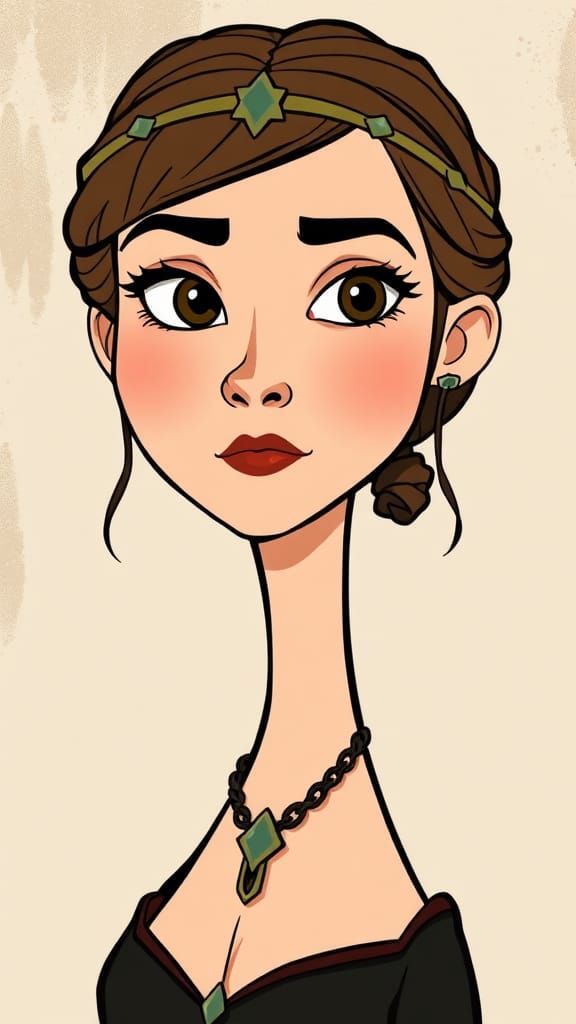 Cartoon Margaery Tyrell