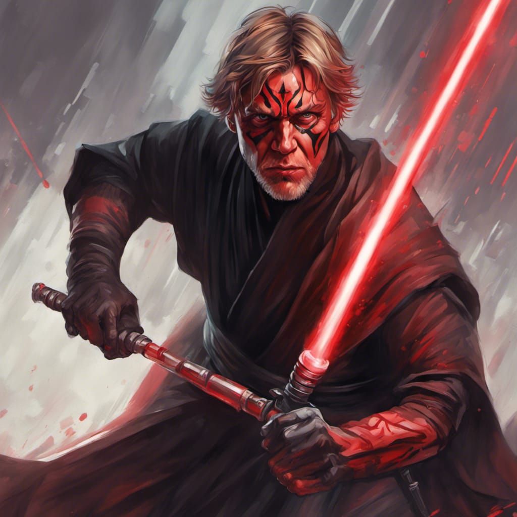 Epic Battle: Luke Skywalker vs Darth Maul
