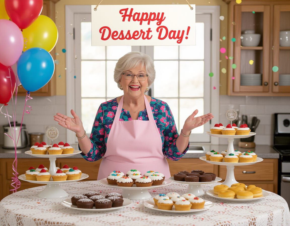 Grandmother Proudly Displays Award-Winning Desserts