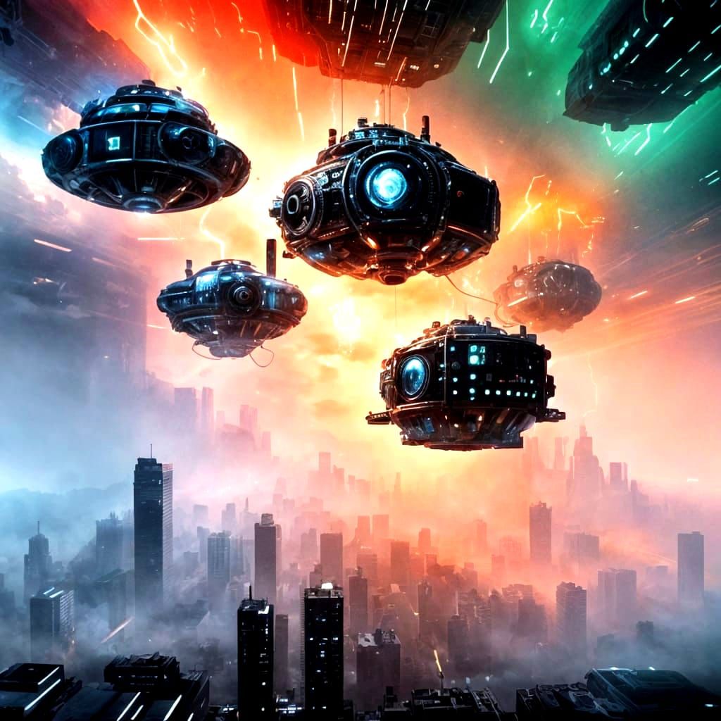 Analog Thought in a Sci-Fi Style