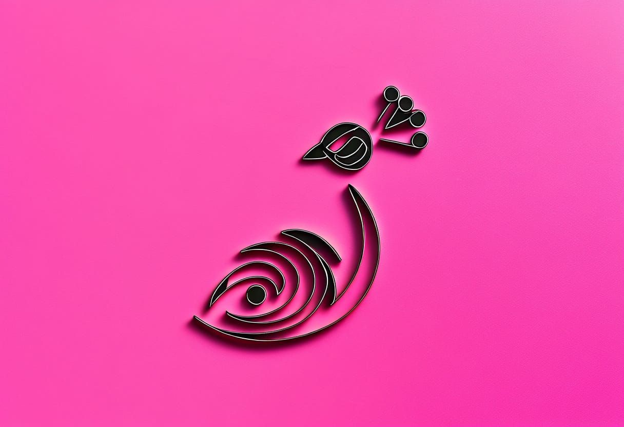 Antique Pink Makeup Transforms Black Space