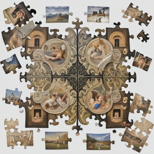 Life's Journey Mosaic Concept Art