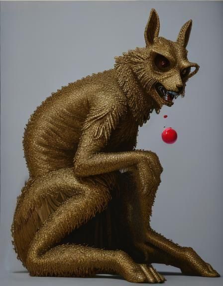 Bubblegum Pink Superhero in Digital Art Style