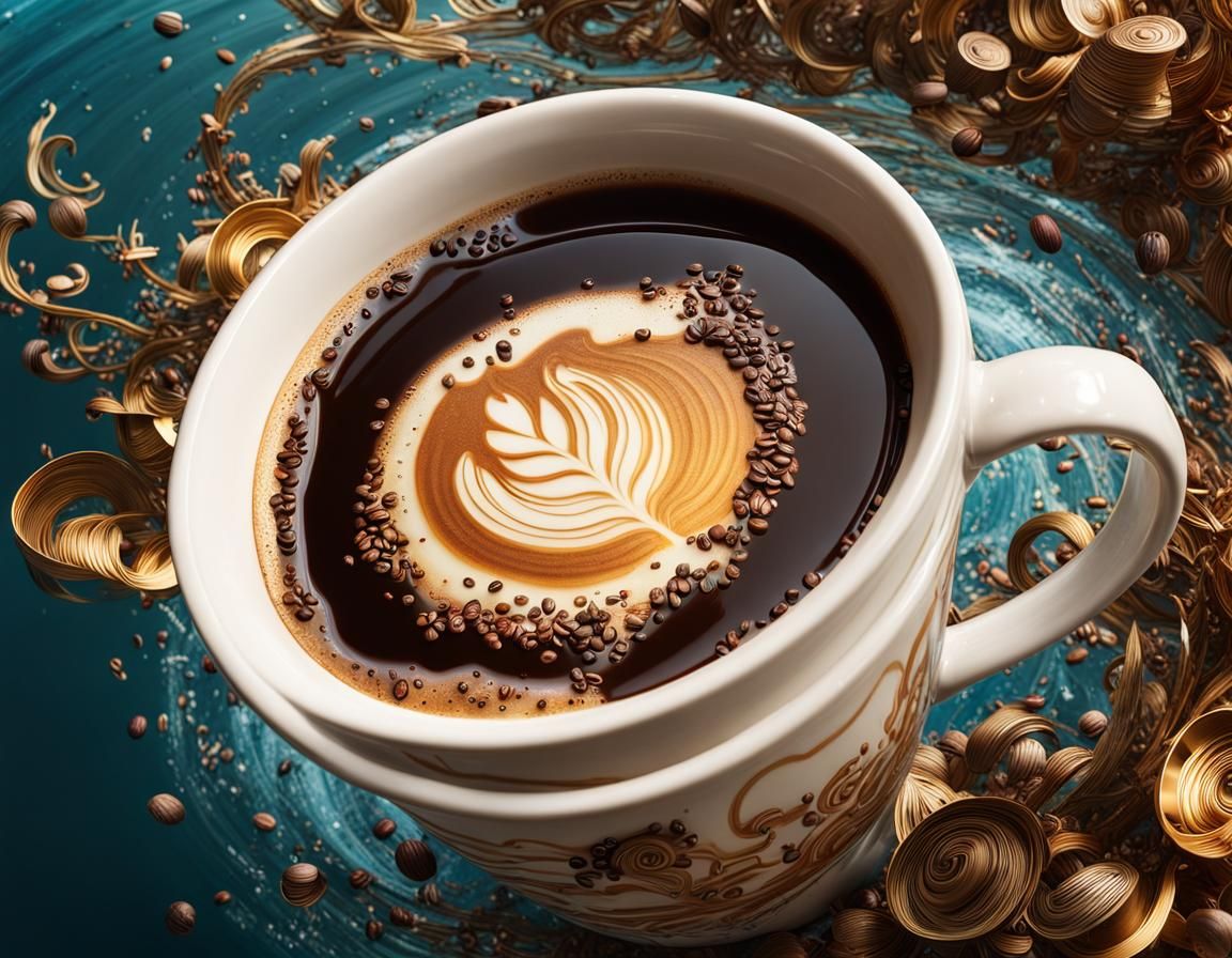Coffee Brewed with Sea Salt