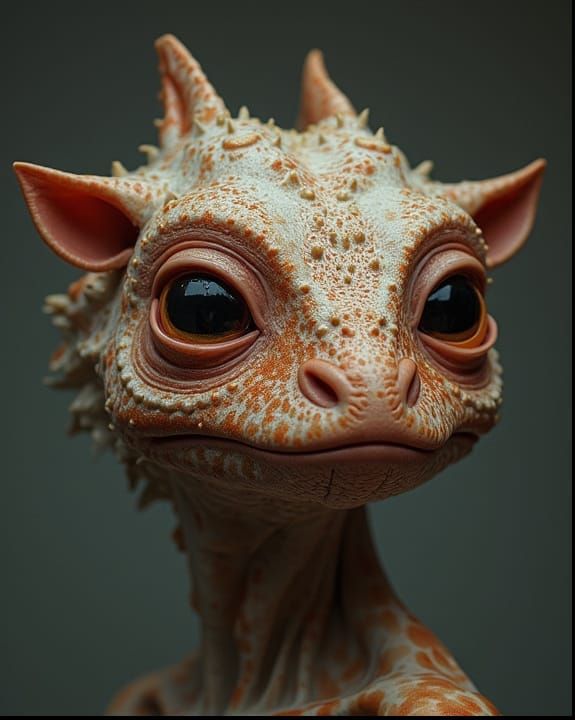 Creature Portrait Generated by AI