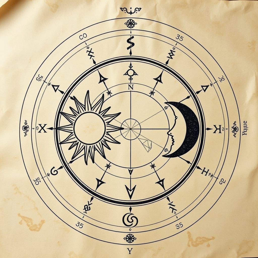 Astrological chart