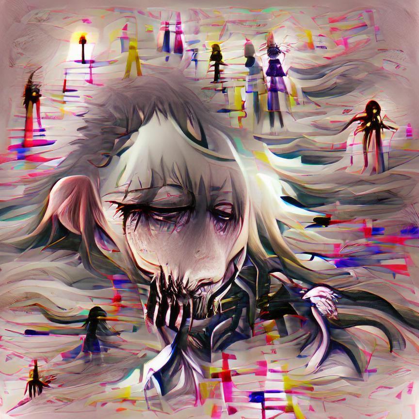 AI Generated Image of Endless Despair