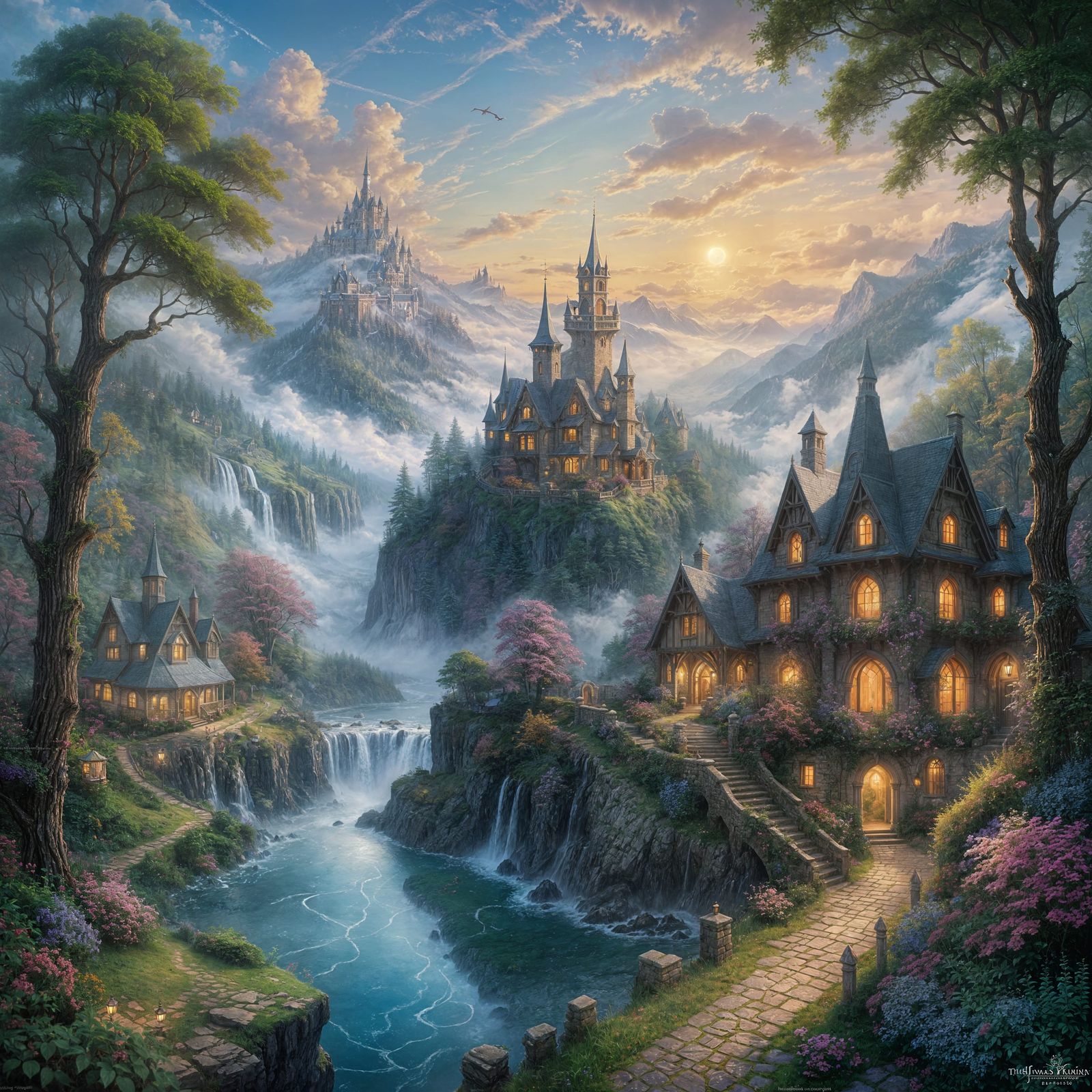 Ethereal Journey into Subconscious Dreamscape