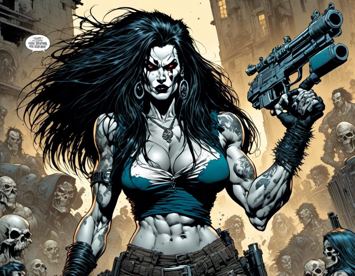 female Lobo from 2000 AD