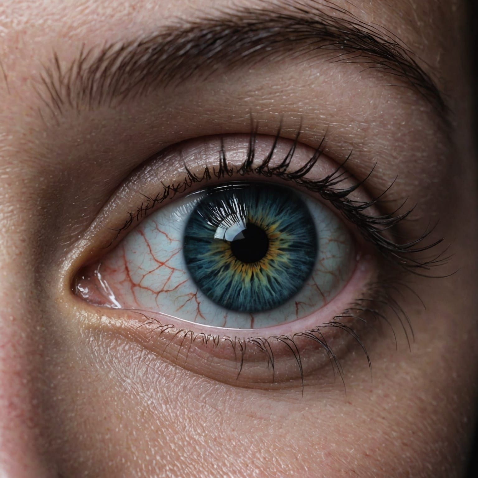 I can see what you see not.Vision milky, then eyes rot.