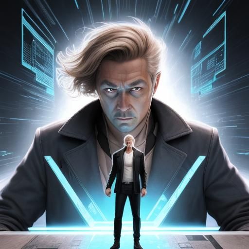 Futuristic Man: An AI Generated Interpretation