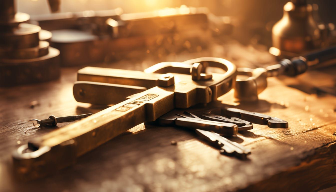 Locksmith Kit: Hyper-Realistic Digital Art