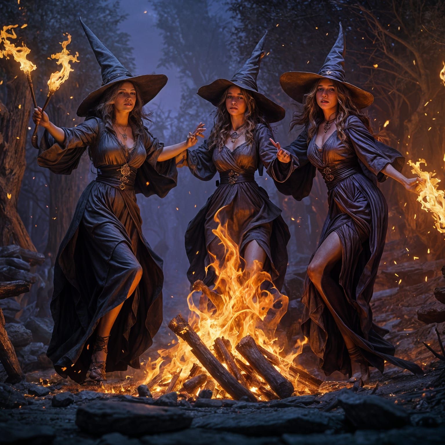 Witches' Dance: A Dark Fantasy Masterpiece