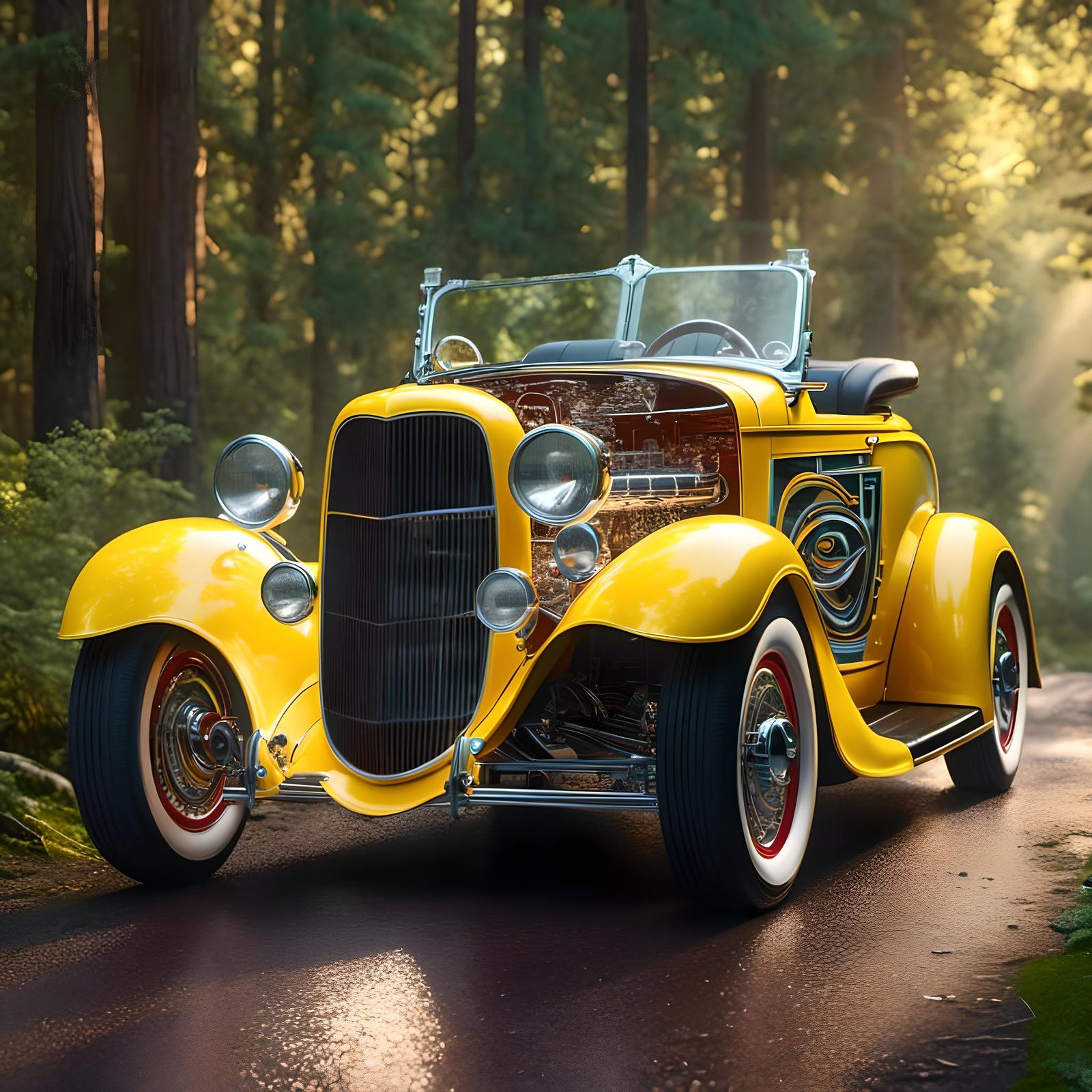 A 1933 ford roadster