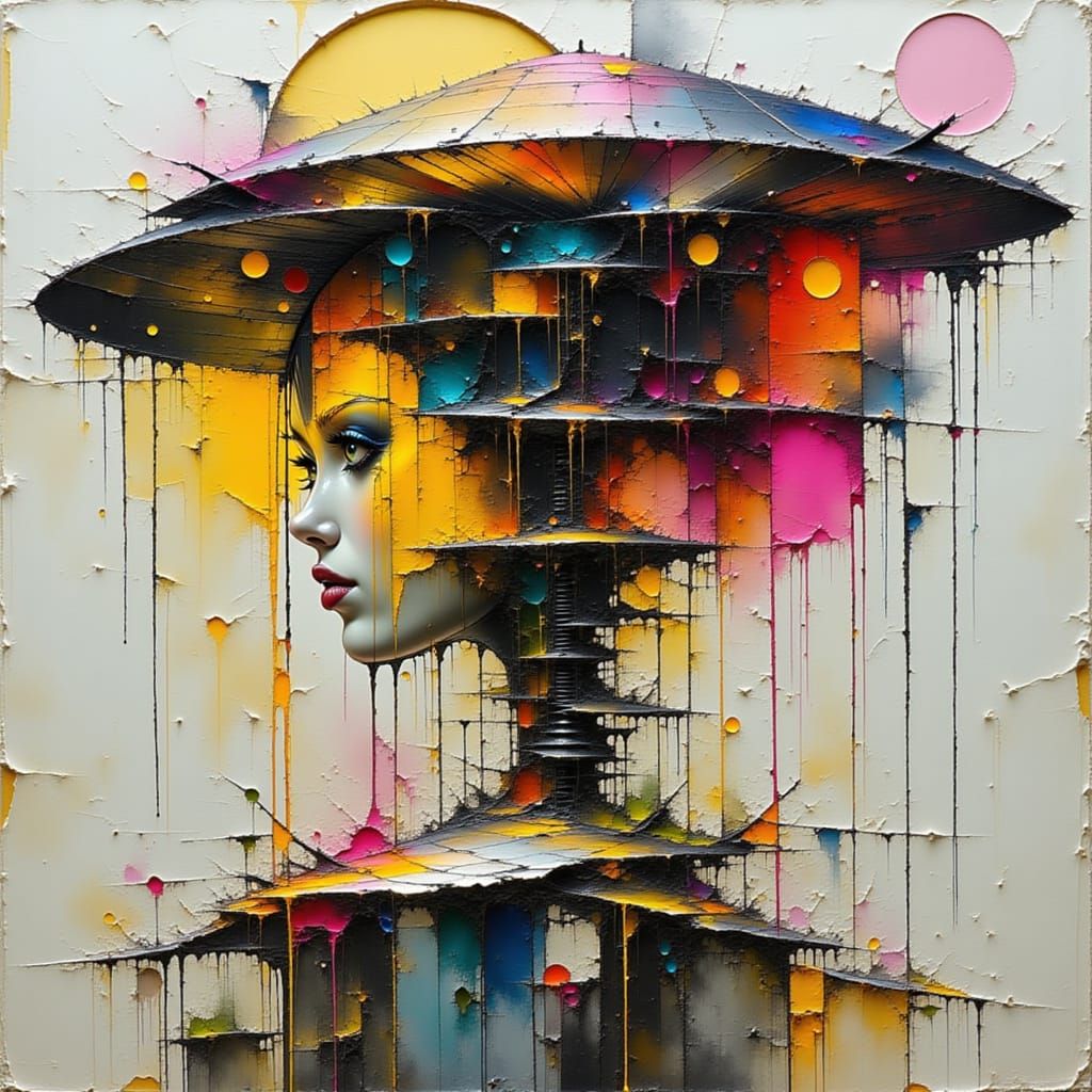 Abstract AI Art with Vibrant Colors