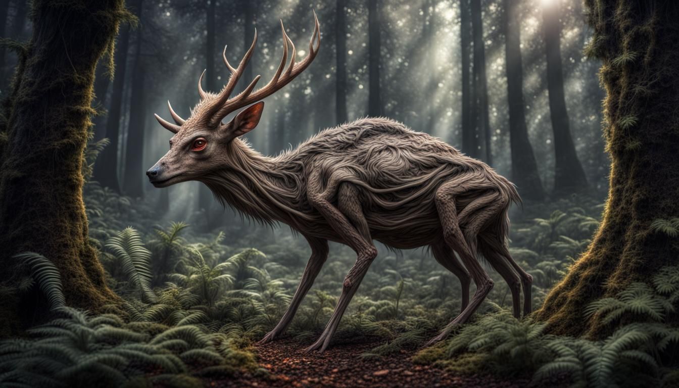 Hyperrealistic Forest Creatures of Alpha Centauri