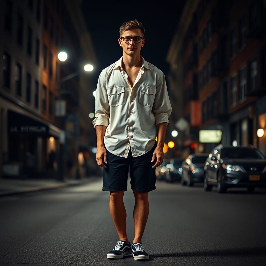 Brooklyn Man in Photorealistic Style