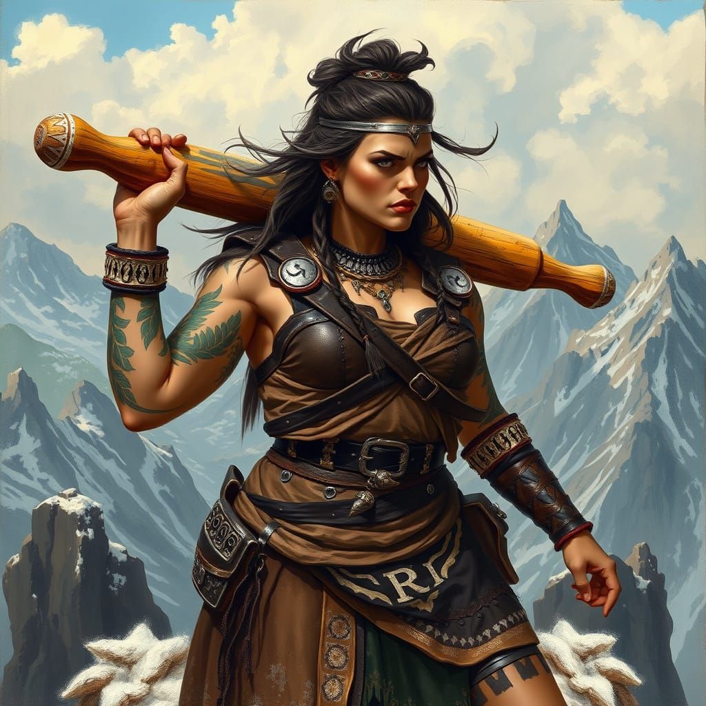 Barbarian Queen of the Flour Kingdom