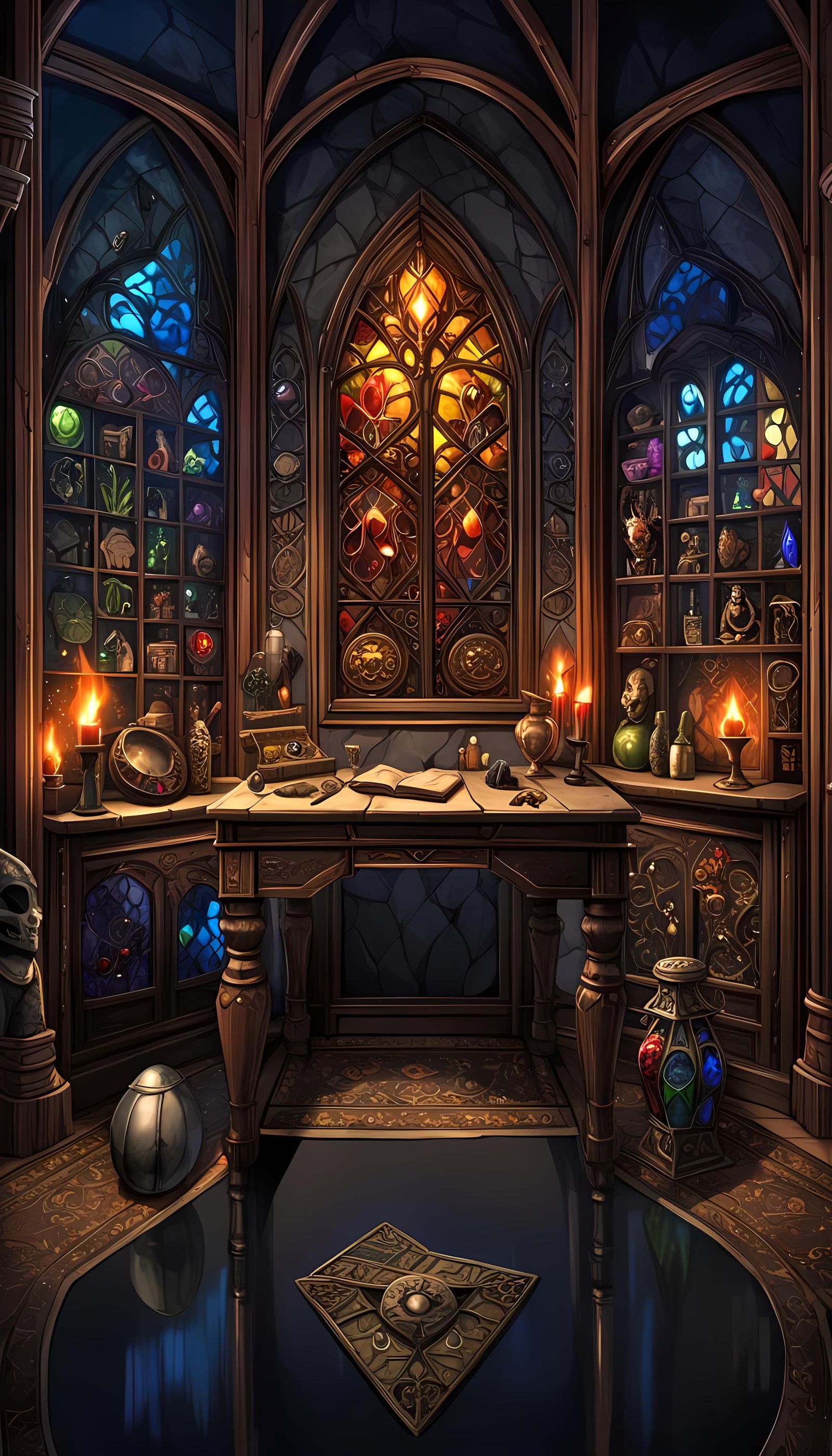 Medieval Lair- potions room
