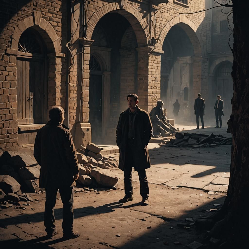 Once I did meet with someone else
He said He was my friend
L...