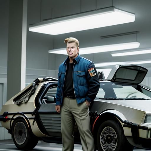 BIFF TANNEN AND THE TIME MACHINE