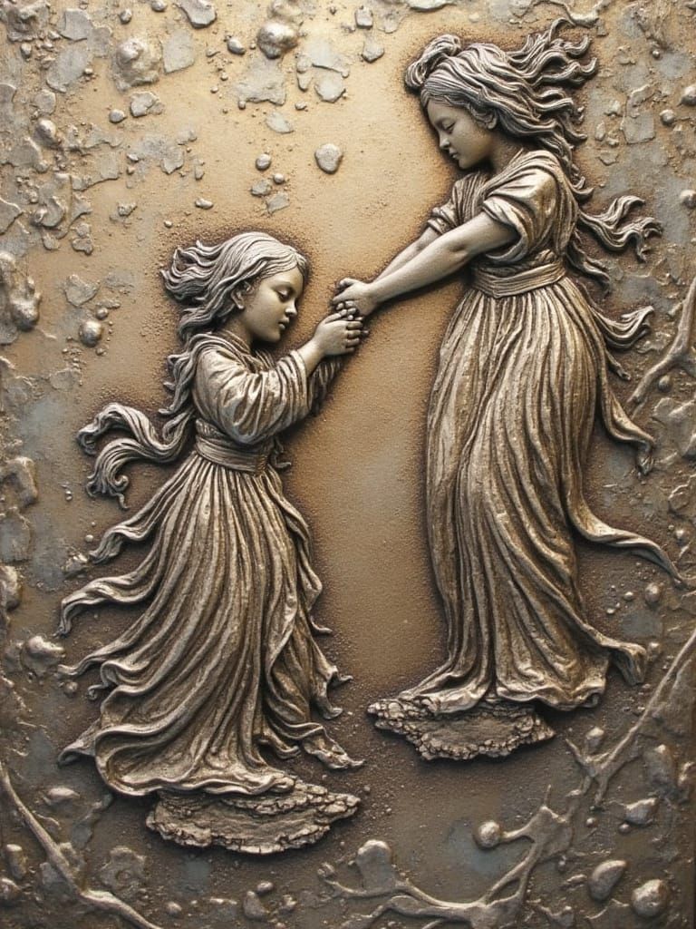 Tumbling Walls - Beryl Pearl